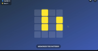 Visual Memory gameplay preview